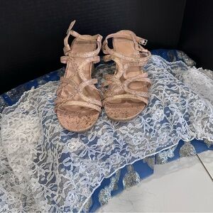 Mootsies Tootsies Strappy Sandals - Nude